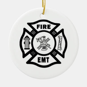 AVFYRA EMT JULGRANSPRYDNAD KERAMIK