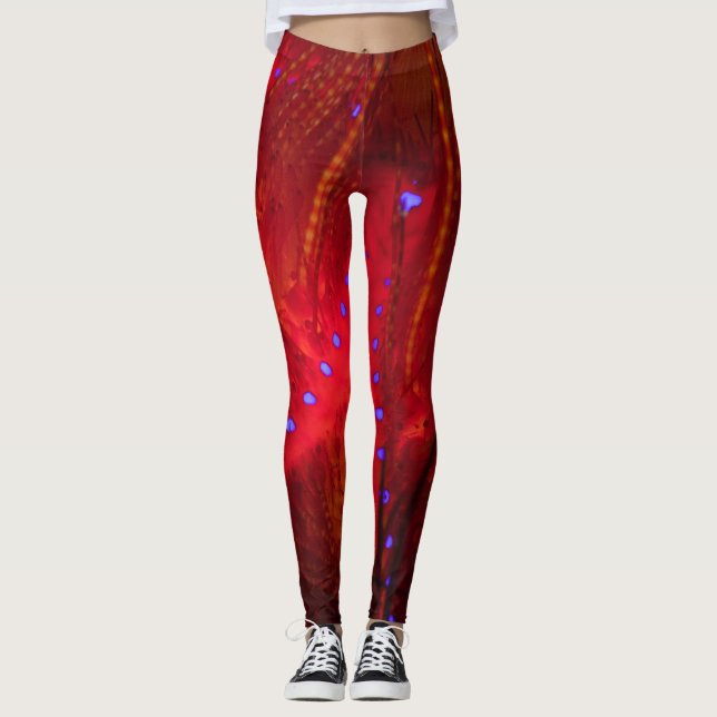 Avfyra gatubarndamasker leggings (Framsida)