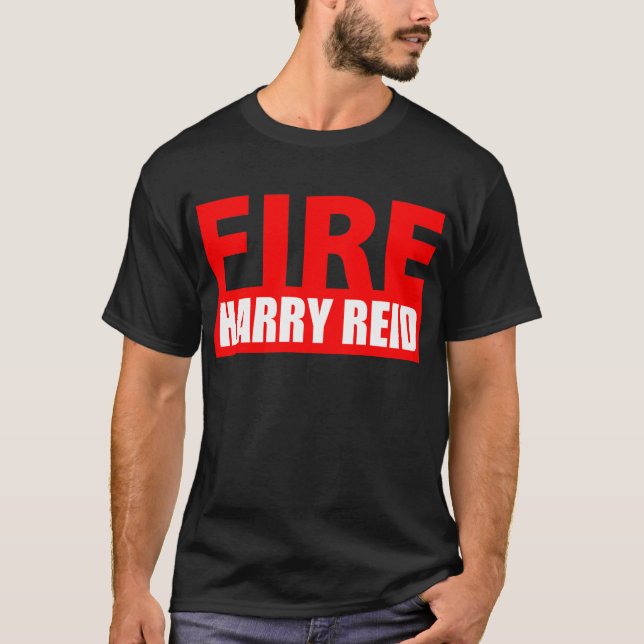 Avfyra Harry Reid T Shirt (Framsida)
