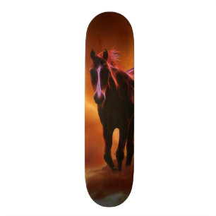 Avfyra hästen mini skateboard bräda 18,5 cm