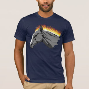 Avfyra hästen t-shirt