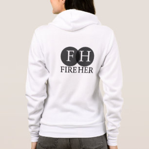 Avfyra henne hoodien för vinandet för t shirt