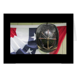 Avfyra hjälmen och sjunka hälsningskort