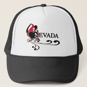 Avfyra hjärta Nevada Truckerkeps