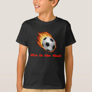 Avfyra i målutslagsplatsen t-shirt