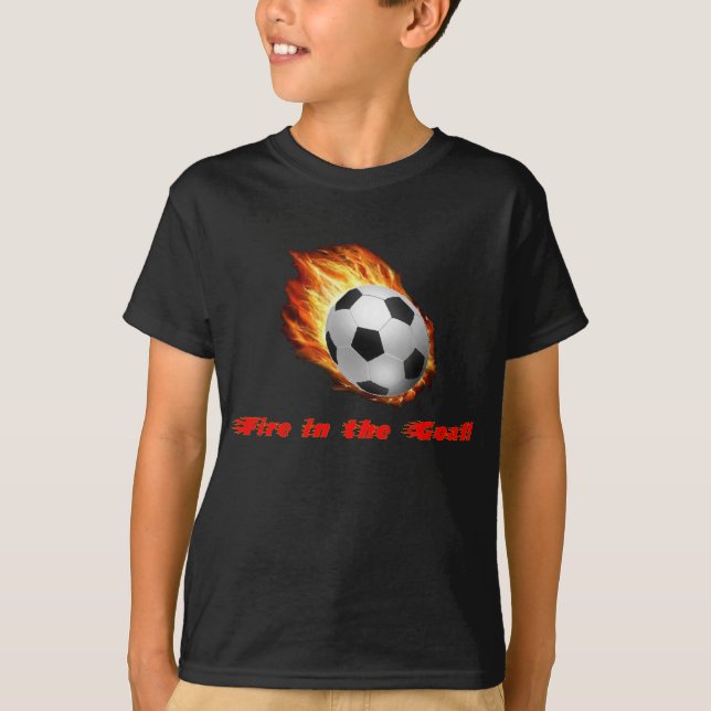 Avfyra i målutslagsplatsen t-shirt (Framsida)