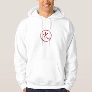 Avfyra inslaghoodien sweatshirt