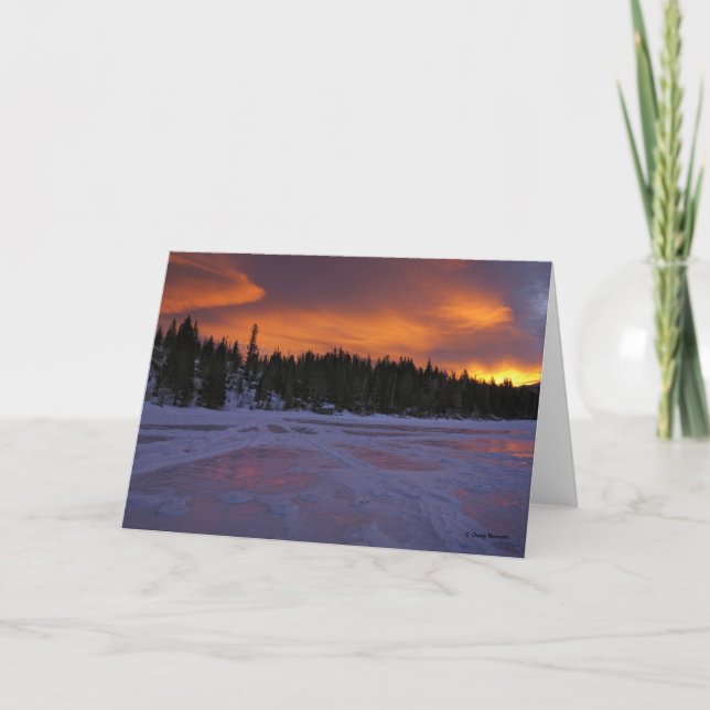 Avfyra & is av Doug Bennett Kort (Framsida)