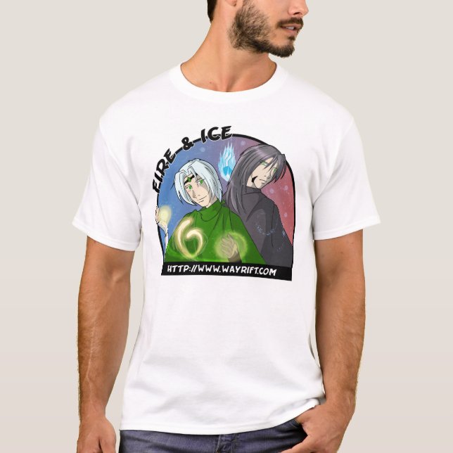 Avfyra & is tee (Framsida)