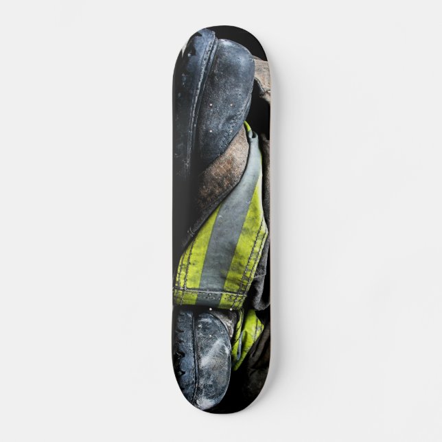 Avfyra kämpekängor old school skateboard bräda 21,6 cm (Framsida)