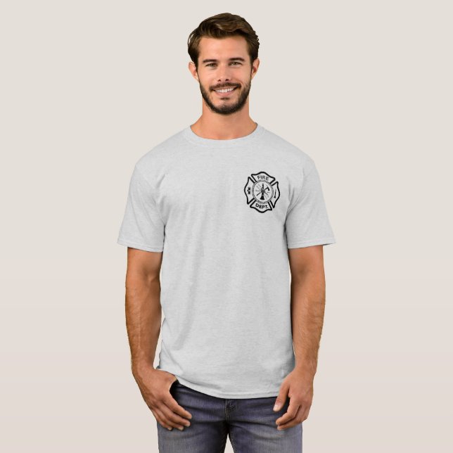 Avfyra kämpen - arbetet avfyrar t-shirt (Hel framsida)