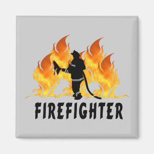 Avfyra kämpen flammar magnet