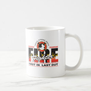 Avfyra kämpen först in, sist ut kaffemugg