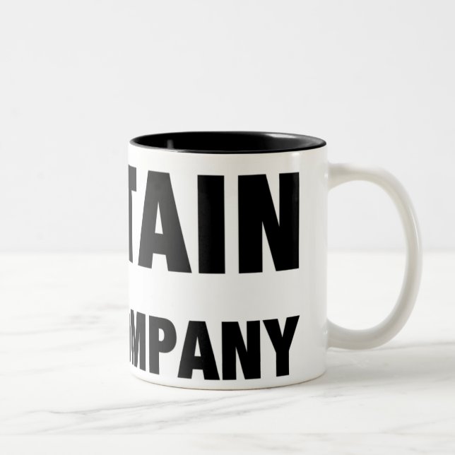 Avfyra kaptenmuggen Två-Tonad mugg (Höger)