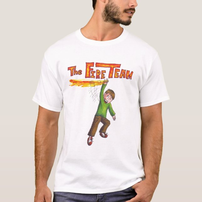 Avfyra lagT-tröja Tee Shirt (Framsida)