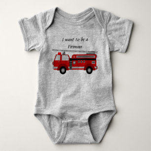 Avfyra lastbilen - babyRomper T Shirt