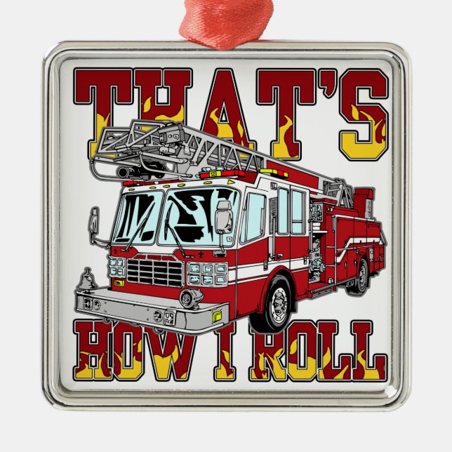 Avfyra lastbilen, hur jag rullar julgransprydnad metall (Framsidan)