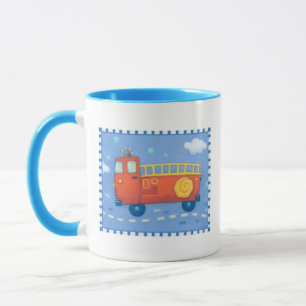 Avfyra lastbilen mugg