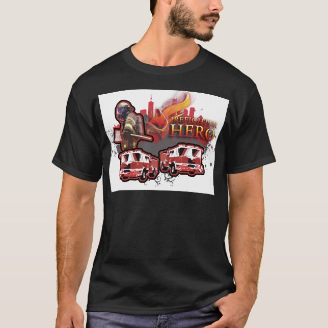 Avfyra lastbilen t-shirt (Framsida)