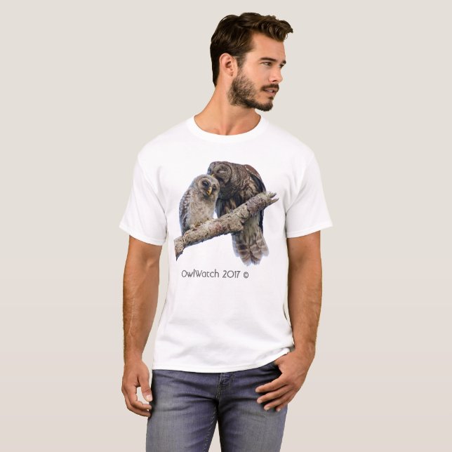 Avfyra & mamman 2017 (ver2) (OwlWatch) Tee (Hel framsida)