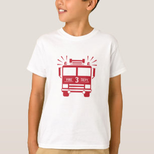 Avfyra motor   avfyrar lastbilbarns t shirt
