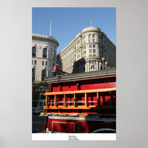 Avfyra motorn, San Francisco Poster