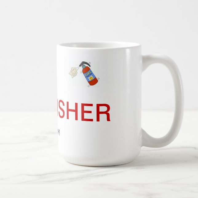 avfyra muggen kaffemugg (Höger)