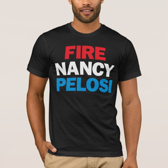 Avfyra Nancy Pelosi Tröja (Framsida)