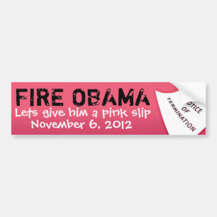 AVFYRA OBAMA, November 6, 2012, låter G… Bildekal