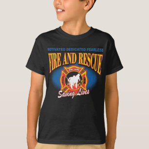 Avfyra och rädda besparingliv t-shirt