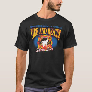 Avfyra och rädda besparingliv t shirt