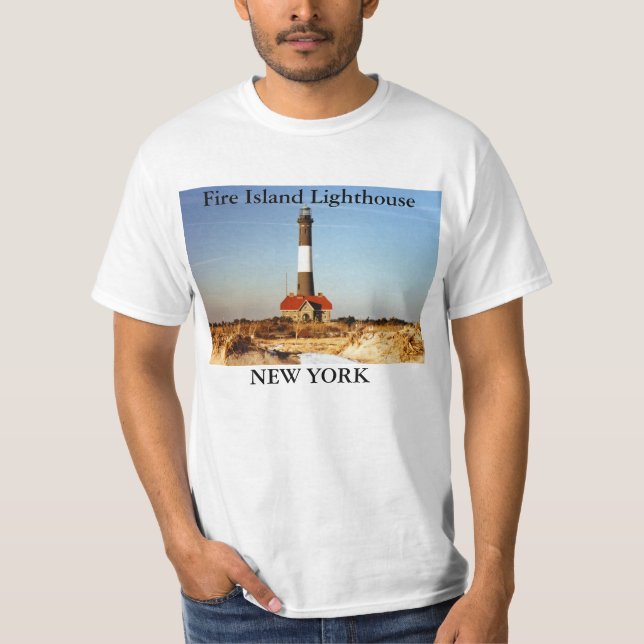 Avfyra öfyren, den New York T-tröja T Shirt (Framsida)
