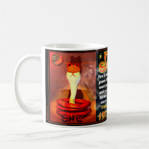Avfyra ormar född 1977, 2037 kaffemugg