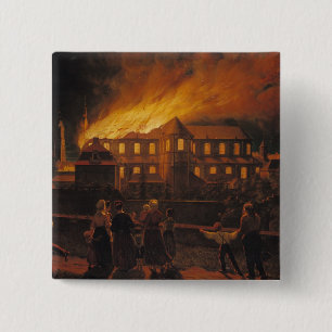 Avfyra på den Cambrai domkyrkan, 9th September Knapp