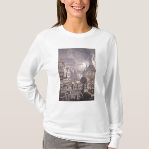 Avfyra på det gammala stadshuset i Amsterdam Tee Shirt