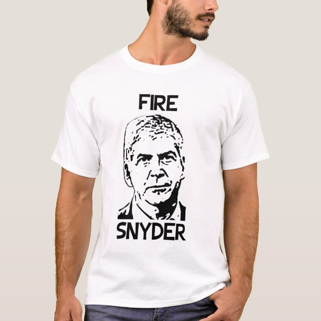 Avfyra Snyder T Shirt (Framsida)