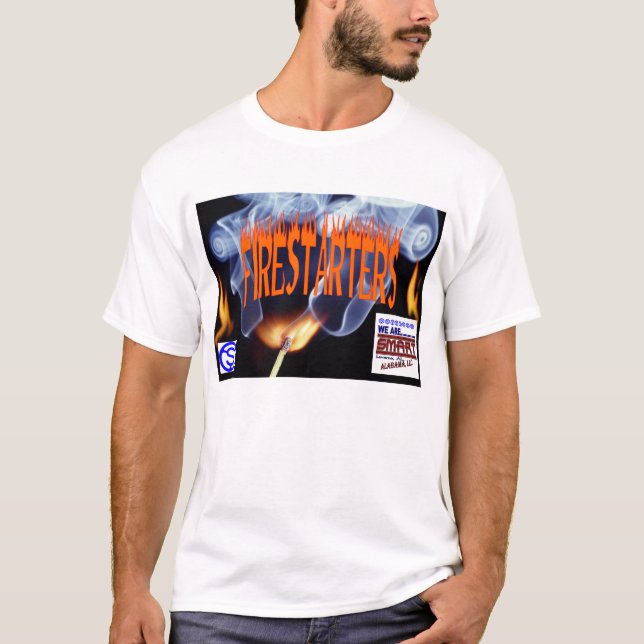 Avfyra startknappar t-shirt (Framsida)