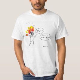 avfyra utslagsplatsen t-shirt