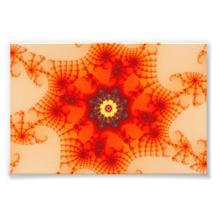 Avfyra webben - Fractalkonst Fototryck