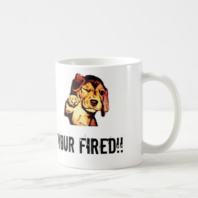 Avfyrat ditt!!! kaffemugg (Höger)