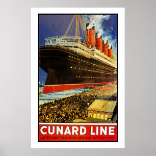 Avgå för Lusitania Poster