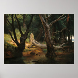 Avgång för Hunt - Horace Vernet Fine Art Poster
