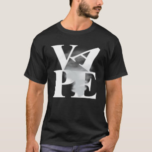 Avgång Stil-VAPE för 70 pp -Cloud DK av VapeGoat Tee Shirt
