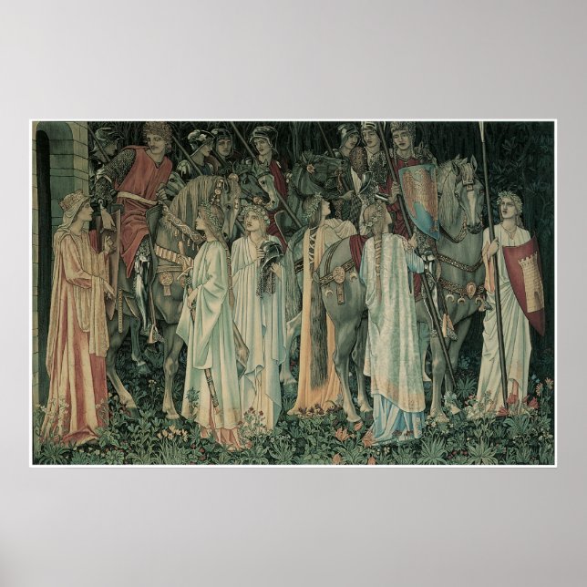 Avgång till Knight Poster (Framsidan)