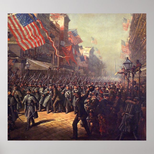 Avgång till Krig Poster (Framsidan)