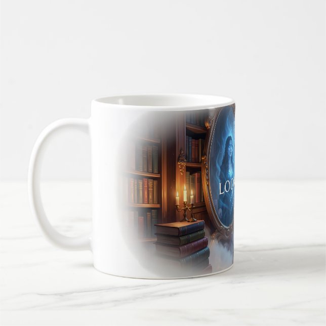 Avgångar Är Slutliga Dimmig Tågmugg Kaffemugg (Vänster)