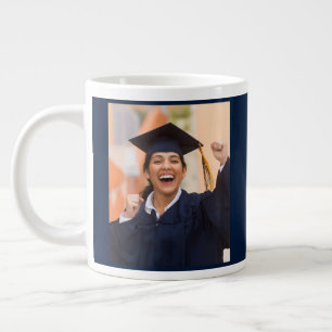 Avgångsbilder 2026 Minnessgåva för examen Jumbo Mugg