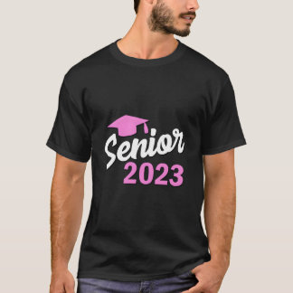 Avgångsfäste för Senior 2023 Examen Klass 23 T Shirt