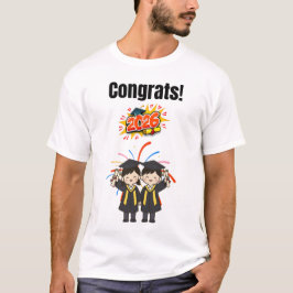 Avgångsfirande för klassen 2026 t shirt