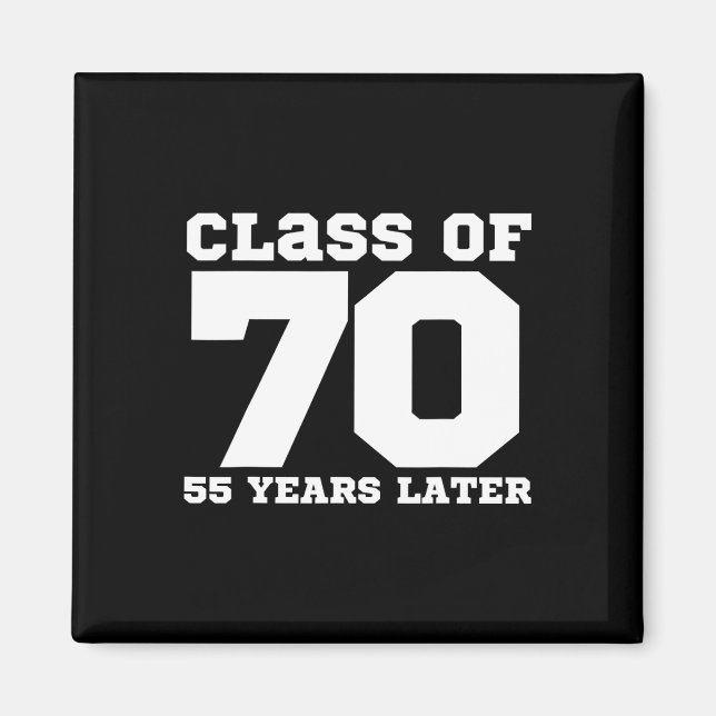 Avgångsklass 1970  magnet (Framsidan)
